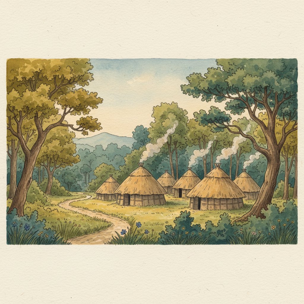 Prehistoric and Roman Britain illustration